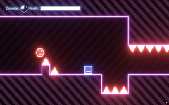 Neon Square Adventure